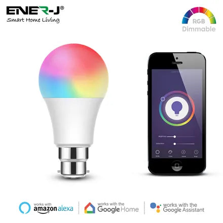 Ener-J Smart Wi-Fi Colour Changing LED Bulb 9W