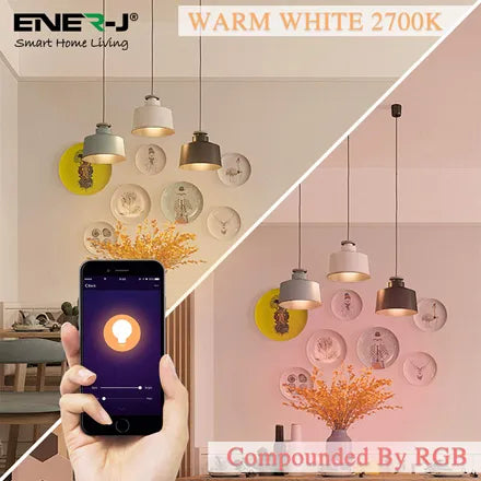 Ener-J Smart Wi-Fi Colour Changing LED Bulb 9W