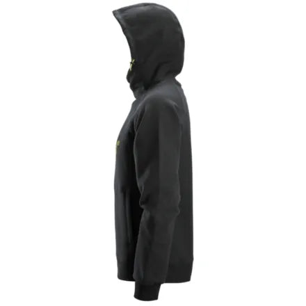 Snickers 2845 Logo Hoodie Black 3XL