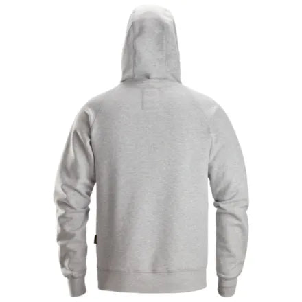 Snickers 2845 Logo Hoodie Grey Melange 3XL