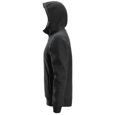 Snickers 2846 Logo Full-Zip Hoodie Black 3XL