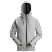 Snickers 2890 Hoodie Full Zip Grey Melange 3XL