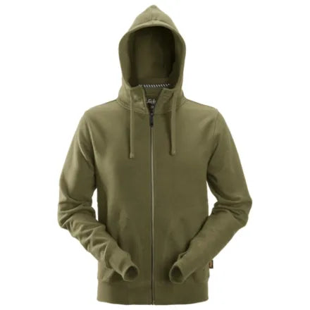 Snickers 2890 Hoodie Full Zip Khaki Green 3XL