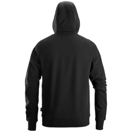 Snickers 2895 Logo Full-Zip Hoodie Black