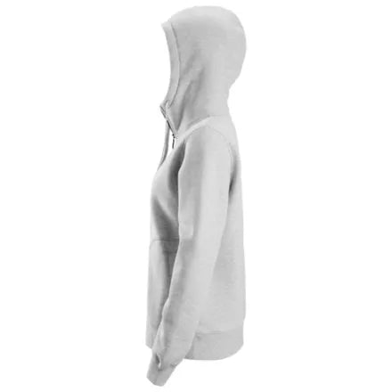 Snickers 2897 Women's Full Zip Hoodie Grey Melange 2XL