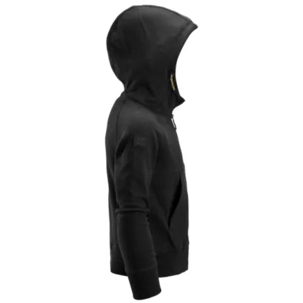 Snickers 7512 Junior Logo Full-Zip Hoodie Black 12 - 14 Years (158 / 164)
