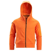 Snickers 7512 Junior Logo Full-Zip Hoodie Warm Orange 12 - 14 Years (158 / 164)