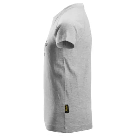 Snickers 7514 Junior Logo T-Shirt Grey Melange 12 - 14 Years (158 / 164)