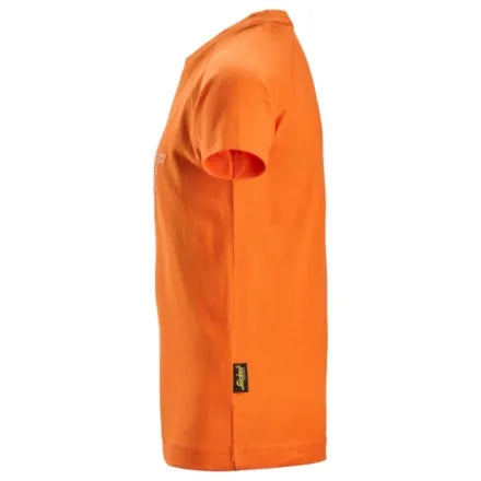 Snickers 7514 Junior Logo T-Shirt Warm Orange 12 - 14 Years (158 / 164)