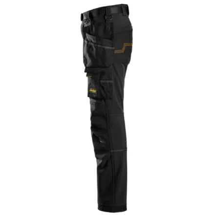 Snickers 7575 AllroundWork Junior 4-way Stretch Trousers Black 13 - 14 Years (164)