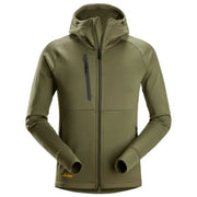 Snickers 8026 Polartec® Power Stretch® Full-Zip Hoodie Khaki Green 3XL