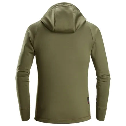 Snickers 8026 Polartec® Power Stretch® Full-Zip Hoodie Khaki Green