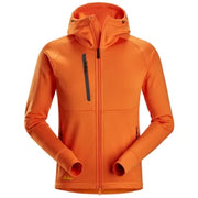 Snickers 8026 Polartec® Power Stretch® Full-Zip Hoodie Warm Orange