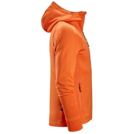 Snickers 8026 Polartec® Power Stretch® Full-Zip Hoodie Warm Orange 3XL