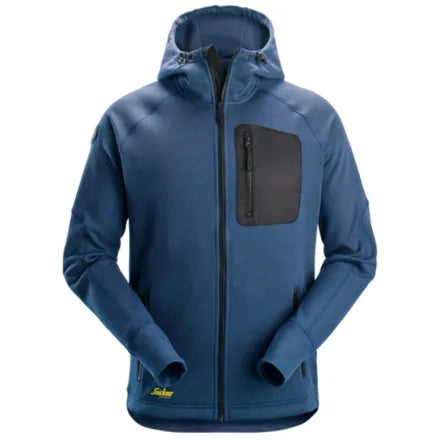 Snickers 8041 Fleece Hoodie Deep Blue \ Black 3XL