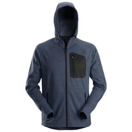Snickers 8041 Fleece Hoodie Navy / Black 3XL