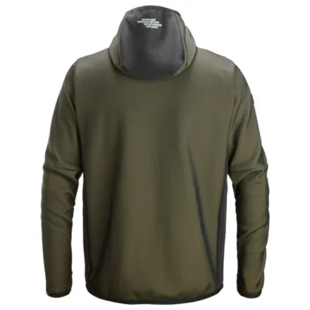 Snickers 8044 Full Zip Midlayer Hoodie Khaki Green \ Black 3XL