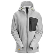 Snickers 8047 Women's Fleece Hoodie White \ Black 2XL