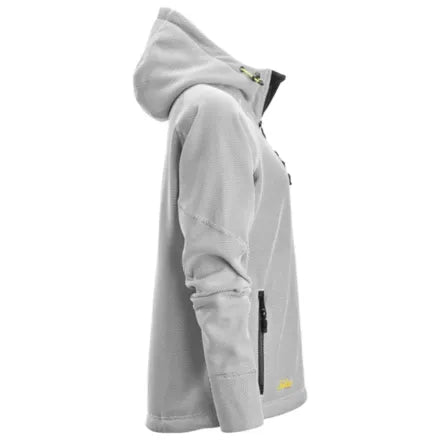 Snickers 8047 Women's Fleece Hoodie White \ Black 2XL