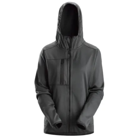 Snickers 8057 Women's Full-Zip Hoodie Steel Grey 2XL