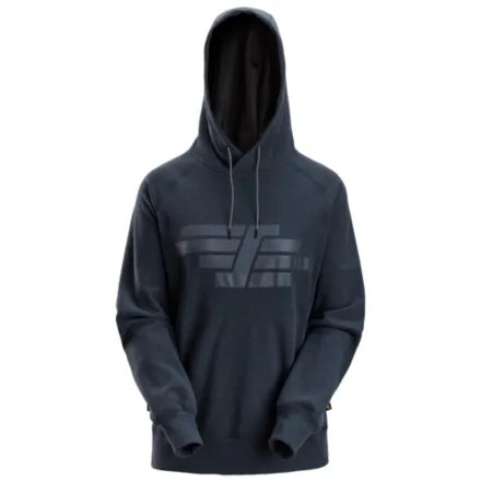 Snickers 8070 Women's Polartec® Terry Hoodie Dark Navy Melange 2XL