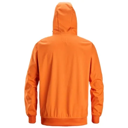 Snickers 8400 Windblocker Stretch Half-Zip Hoodie Warm Orange