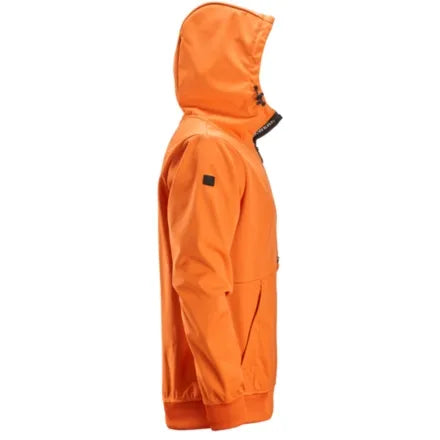 Snickers 8400 Windblocker Stretch Half-Zip Hoodie Warm Orange 3XL