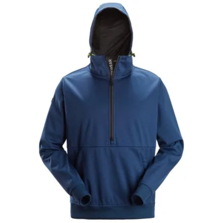 Snickers 8400 Windblocker Stretch Half-Zip Hoodie Deep Blue 3XL