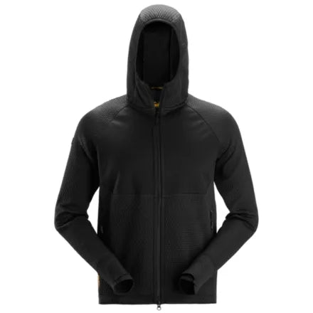 Snickers 8405 Full-Zip Midlayer Hoodie Black 3XL
