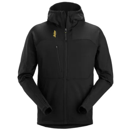 Snickers 9420 Thermal Body Mapping Fleece Full-Zip Hoodie Black