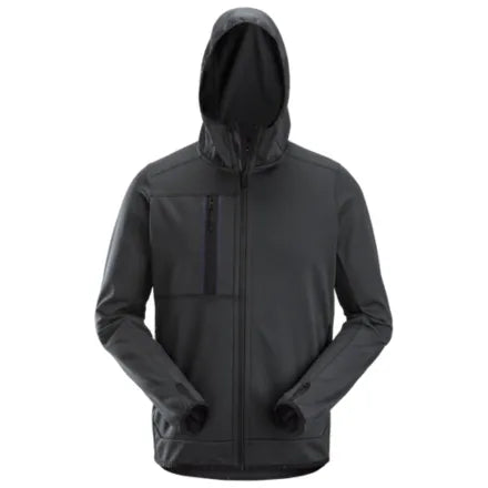 Snickers 8058 Full Zip Fleece Hoodie Steel Grey  3XL