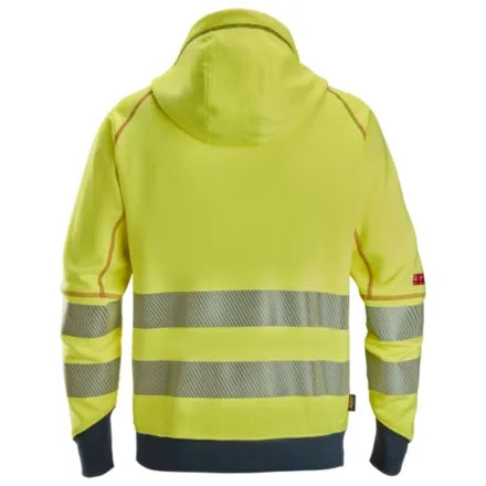Snickers ProtecWork Arc Full Zip Hoodie High-Vis Class 3/2 2866 4XL