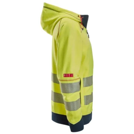 Snickers ProtecWork Arc Full Zip Hoodie High-Vis Class 3/2 2866 4XL
