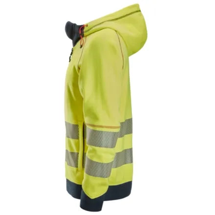 Snickers ProtecWork Arc Full Zip Hoodie High-Vis Class 3/2 2866 4XL