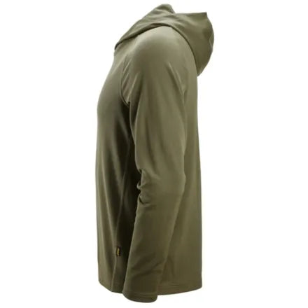 Snickers Stay Fresh Hoodie 2456 Khaki Green 3XL