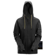 Snickers 2877 Women's Logo Full-Zip Hoodie Black 2XL