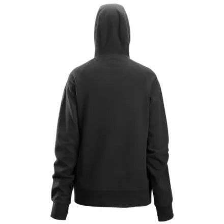Snickers 2877 Women's Logo Full-Zip Hoodie Black