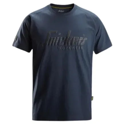 Snickers Workwear Logo T-Shirt in Dark Navy