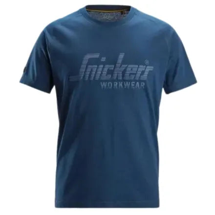 Snickers Workwear Logo t-shirt in Deep Blue XX-Large