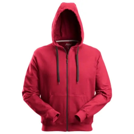 Snickers Zip Hoodie 2801 Chilli Red