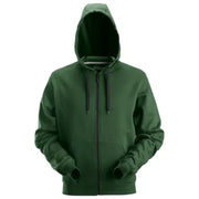 Snickers Zip Hoodie 2801 Forest Green 3XL