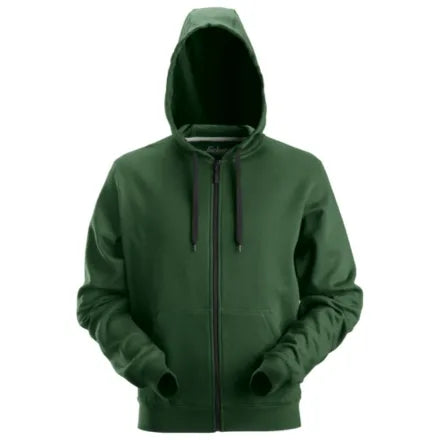 Snickers Zip Hoodie 2801 Forest Green
