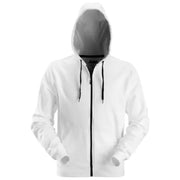 Snickers Zip Hoodie 2801 White 3XL