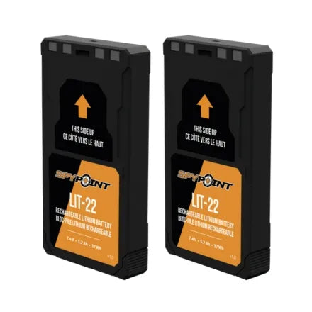 LIT-22 Twin Pack Lithium Batteries