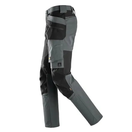 Snickers 6218 AllroundWork Stretch Trousers in Steel Grey/Black 36Wx37L (252)