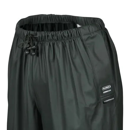 Swampmaster 'No-Sweat' Stormgear Waterproof Trousers- Green