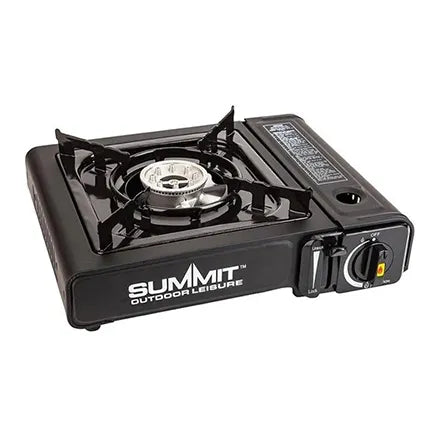 Summit Portable Gas Stove with Carry Bag