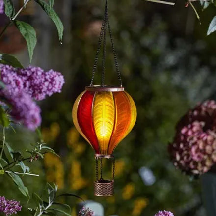 Sunset Flaming Balloon Garden Ornament