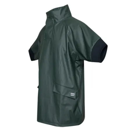 Swampmaster Stormgear Waterproof Dairy Smock Short Sleeve Green