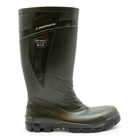 Swampmaster Vortex Non-Safety PVC Wellington Green 12 UK (EU 47)